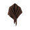 Women's knitted striped shawl wrap 1 piece 1