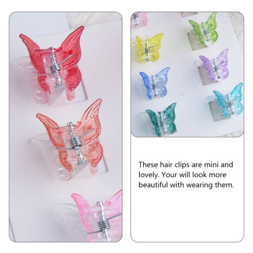 Mini pinces à cheveux papillon – 50 pièces 2