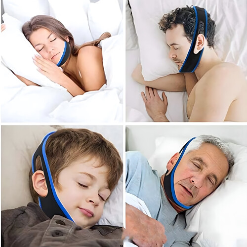 Λουράκι CPAP για το πηγούνι κατά του ροχαλητού και της στοματικής αναπνοής 2