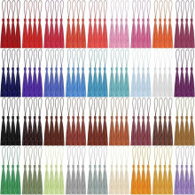 144Pcs 5.5 Inch Silky Handmade Soft Tassels with Loops for Jewelry Making,Bookmarks, 36Colors, 4Pcs of Each