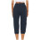 Γυναικείο Capris Cargo Plus Size – Casual, Ελαστικό, Ριχτό, Ίσιο Παντελόνι με Φαρδιά Πόδια και 7