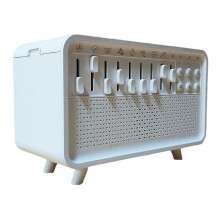 Difusor de Aroma de Aire con Máquina de Ruido , Humidificador con 8 Niveles de Ruido Ajustables, Luz Nocturna y Altavoz