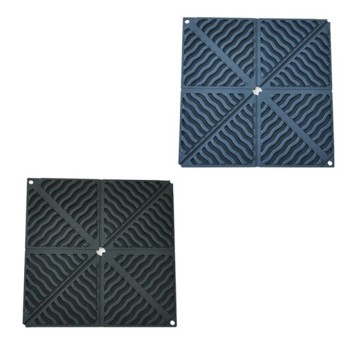 Folding Placemats, Insulation Mats, Tableware Coasters Portable Household Storage Placemats Kitchen Gadgets B
