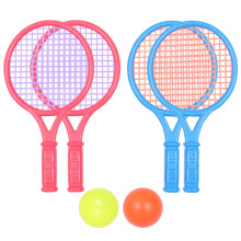 Tineasur Tennis Racket Set Red Small Size 2 Sets
