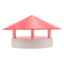 OUNONA 1 Pc Multifunction Chimney Cowl Umbrella Shape Chimney Cover Rain PVC Cover