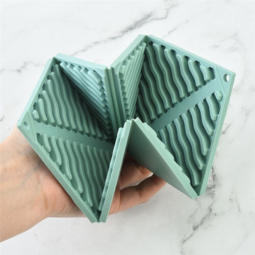 Folding Placemats, Insulation Mats, Tableware Coasters Portable Household Storage Placemats Kitchen Gadgets B