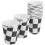 Χάρτινα ποτήρια Racing Checkered 250ml (20 τεμάχια) 3