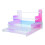 Supporto per profumi in acrilico, organizer trasparente per profumi da donna, 1 set 6