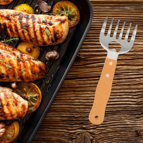 Húsvilla aprításhoz, kültéri grill fa, 2 db 2