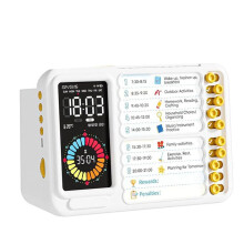 Visual Timer for Kids Adults, ADHD Timer with Planning Board for Schedules, Task Timer Toddler Visual Timer Silent Timer
