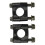 Universal Motorcycle Handlebar Riser Clamp Set 6