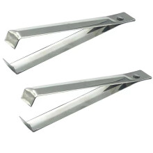 10Pcs Stainless Steel Garlic Peeler Tweezers Set – Quick Skin Remover for Kitchen Use, Silver