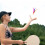 2 Rackets Badminton Paddle Random Handle Color for Beach and Park Activities 6