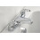 Bristan Bristan J BF C Java 2-Handle Bath Filler, Chrome 4
