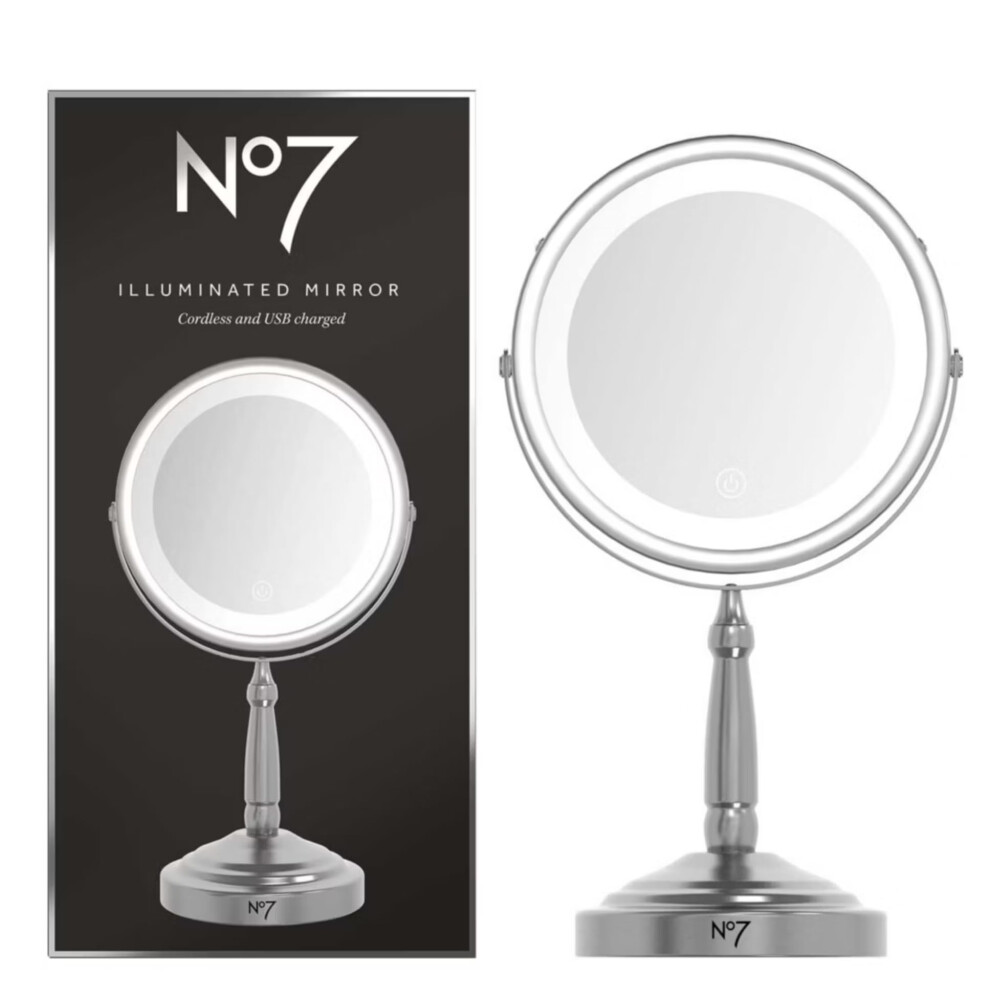 No 7 Light Illuminated Makeup Mirror Newly Improved