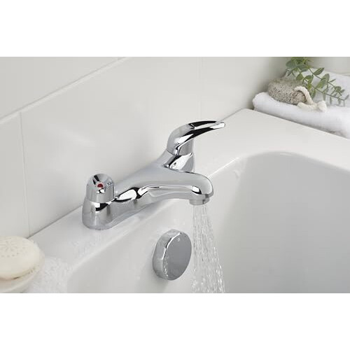 Bristan Bristan J BF C Java 2-Handle Bath Filler, Chrome 2