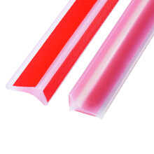 1M Transparent Silicone Shower Seal Strip,Bath Edging Sealing,Floor Threshold Water Barrier for Wet Room,Tile Edge Caulk Trim for Bathroom
