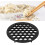 Aluminum Alloy Dumpling Maker 37Hole Dumpling Mold Easy Press SpaceSaving Design Black 2