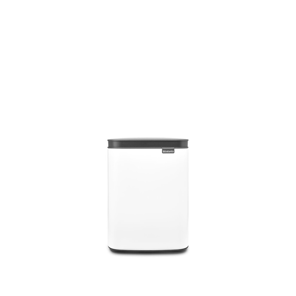 Brabantia - Bo Waste Bin 4L - Small & Stylish Rubbish Bin - Easy Open And Soft Closing Lid - Hygienic & Space Efficient - Wall Mountable - For