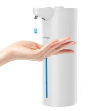 Automatic Soap Dispenser Touchless, Hands-Free, Multi Adjustable Volume, Long Battery Life, Compatible with Thick & Thin Dish/Hand Soap for Bathroom