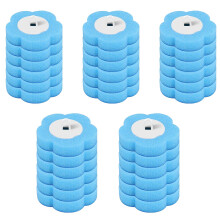 YIXINHE 30 piece disposable toilet brush replacement head, toilet brush replacement, efficient cleaning, suitable for various scenarios, hygienic and