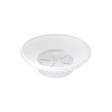 Kapitan Glass Soap Dish Replacement, Round, Frosted, Matt Glass