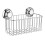 MaxHold No-Drilling/Suction Cup Deep Rectangular Storage Basket - Vaccum System - Stainless Steel Never Rust - for Bathroom & Kitchen 5