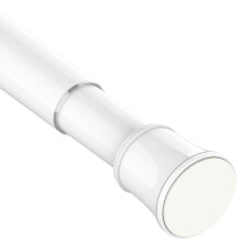 Telescopic Spring Tension Rod Extendable Curtain Rod No Drilling Extendable Window Tension Rod Adjustable Curtain Pole No Screws for
