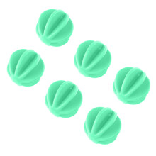 Boules de mélange en plastique pratiques, 6 pièces, pour-Vert