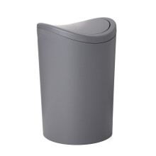 TATAY Bathroom Bin with Swing Lid | Compact and Modern Design | Durable Plastic and Easy to Clean | Made in Spain with 6L Capacity | 19 x 19 x 28 cm ?