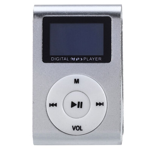 3X  USB Clip MP3 Player Video Screen Support 32GB - TF Card 1