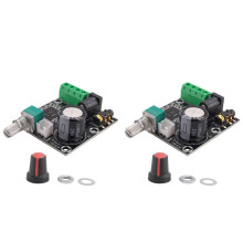 2X PAM8610 Dual Channel 12V HD Pure Digital Audio Stereo Amplifier Board Class D 15W x 2 High Power Amplifier Module