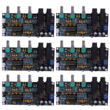 6X PT2399 Digital Microphone Amplifier Board Reverberation Karaoke Reverb Amplifier NE5532 Pre-Amplifier Tone Board
