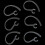 12X Ear Hook for  HM1300 HM1600 HM1610 HM1800 HM1900  Headset 7