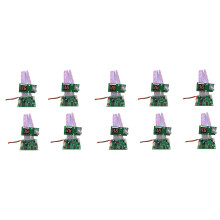 10X DSP Digital Reverb Modul Karaoke Reverb Board Mixer Effekt Modul 0-99 100 Arten Von Effekten
