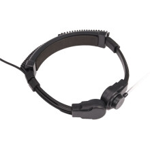4 Pezzi 3.5mm Microfono Auricolare Regolabile Microfono Auricolare Covert Auricolare Tubo Auricolare con Dito PTT per Android Telefono