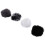 3X Universal Lavalier Microphone Windscreen Fur Windshield Wind Muff Soft for    Lapel Lavalier Mic 5mm 1
