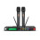 Handheld Portable Wireless Microphone System Mic UHF Long Range Dual Antenna for Karaoke Stage Performances AU Plug 1