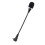 2X Flexible 3.5mm Jack  Microphone Mic for PC Laptop Desktop Skype Yahoo Black 3
