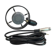 Micrófono Retro Vintage, Modelo de Micrófono Clásico, Accesorio para Fotografía de Escenario, Micrófono de Condensador para Grabar Videos.