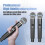 Professional Wireless Microphone Set Mic UHF Long Range Dual Antenna for Karaoke Stage Performances AU Plug 7