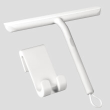 Vinabo Shower Squeegee for Shower Doors,Silicone Squeegee Shower Cleaner with Hook,Bathroom Shower Wiper, Shower Scraper for Mirror,Car,Window and