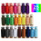 Agoer 400 Yards per Sewing Thread for Sewing Machine,50Pcs Polyester Thread Spools,25 Colors Prewound Bobbin Thread for Sewing Machine,Prewound Bobbin 2