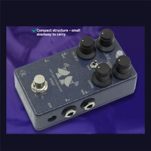 STEREO Gitaar Bas Effectpedaal Noise Gate Channel Preamp/Overdrive/Distortion Pedaal Gitaar Bas Effectpedaal