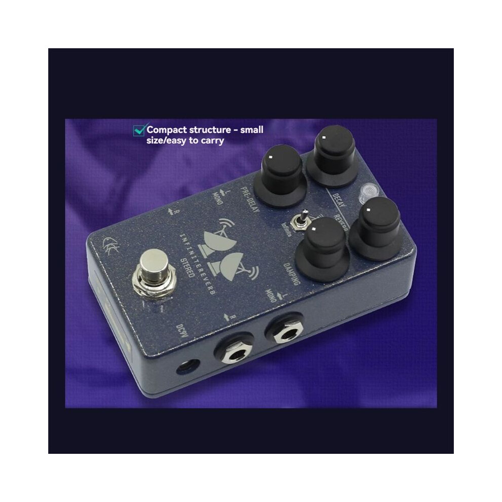 Stereo Guitar Bass Effect Pedal Noise Gate Channel Preamp/Overdrive/Distortion Pedal Guitar Bass Effect Pedal 6032743249808