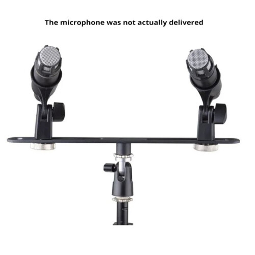 Voor Alctron MAS020 Dubbele Microfoonstandaard Stereo-Opname Dubbele Microfoonstandaard 1