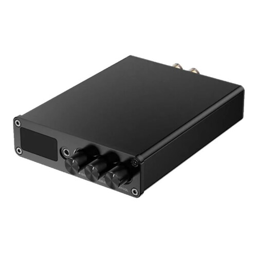 Power Amplifier 2xTPA3116D2  5.3 Class D 2.0 Audio Amplifier 100Wx2 Microphone USB Input with Remote EU PLUG