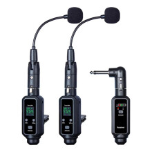 Sistema Microfonico Wireless UHF per Sassofono, Strumenti A Clip, Microfono Radio Professionale per Esibizioni Sul Palco A