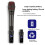 Moving Coil Adapter System Wireless Microphone Transmitter Receiver for Dynamic Microphone Guitar Audio Mixer PA System 6