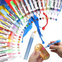Hcunbsu Candle Painting Kit, 24 Colour Candle Pens, Candle Wax Pens for Candle Decoration, Candle Painting Pens, Candle Marker, Candle Decorating Pens